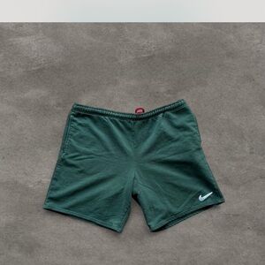 Vintage Nike Green Athletic Shorts